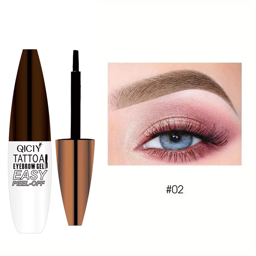 Lasting 3 Days Tattoo Easy Peel off Eyebrow Gel Cream Types Long-Lasting Smudge-Proof Sweat Resistant Waterproof Cosmetics
