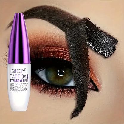 Lasting 3 Days Tattoo Easy Peel off Eyebrow Gel Cream Types Long-Lasting Smudge-Proof Sweat Resistant Waterproof Cosmetics